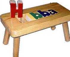 The Hibba stool is a unique customised toy and the product which inspired Waheed Ahmed to start his online toy store